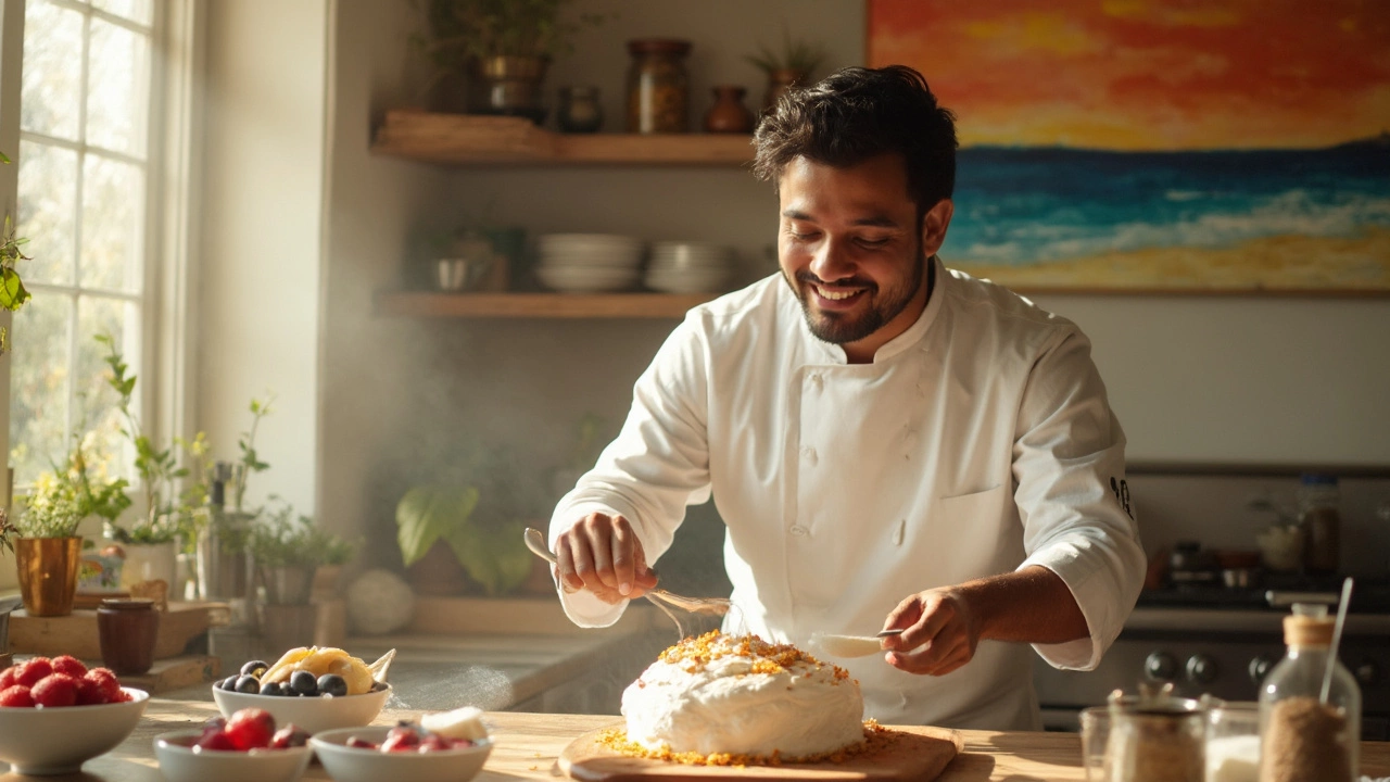 Cornstarch and Vinegar: The Texture Trick