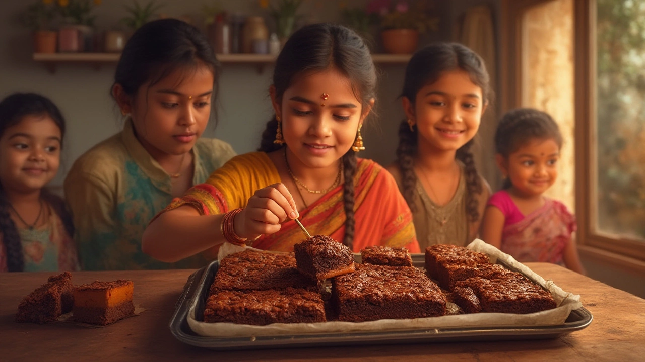 How Should a Perfect Brownie Look When It Leaves the Oven?