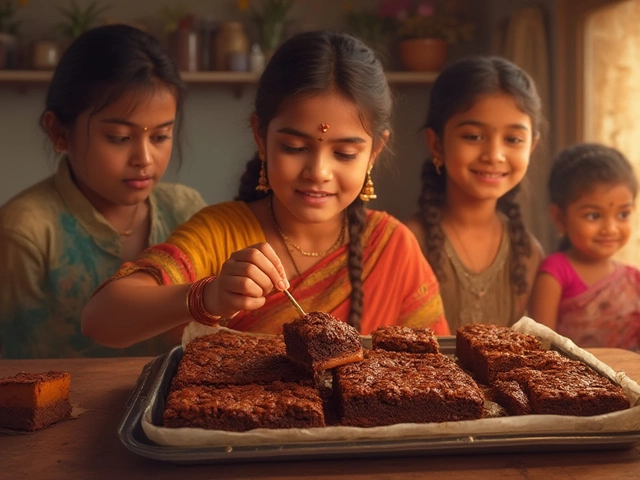 How Should a Perfect Brownie Look When It Leaves the Oven?