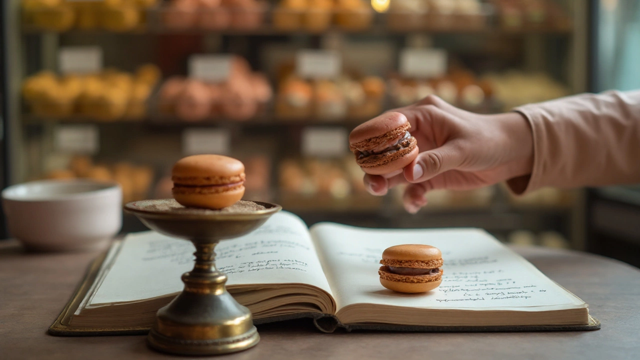 What Changes the Weight of a Macaron?
