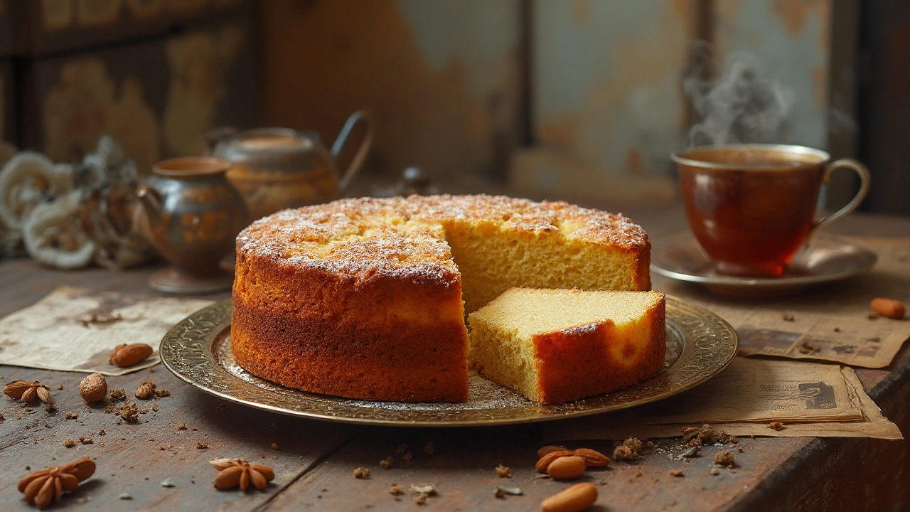When and Where Is Miserable Cake Eaten?